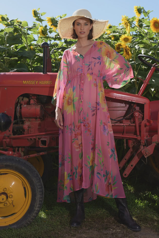 Dream To Dance Dress - Pink Floral