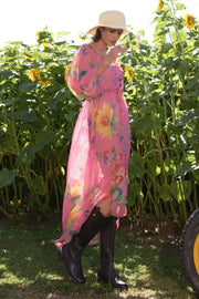Dream To Dance Dress - Pink Floral