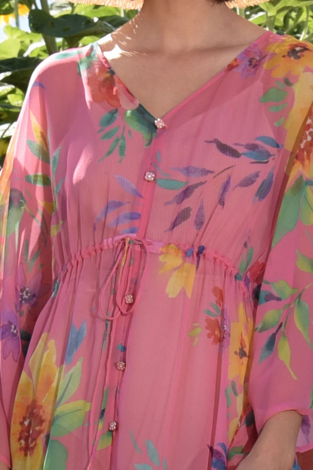 Dream To Dance Dress - Pink Floral