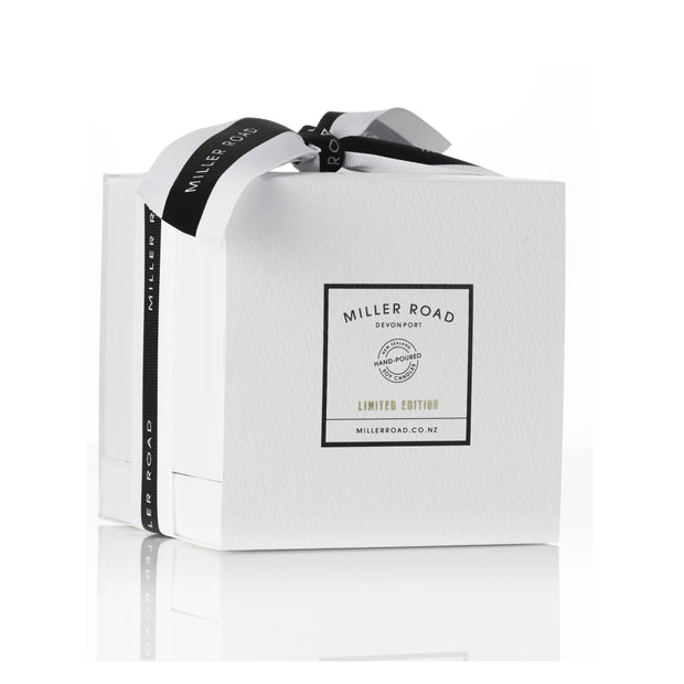 MILLER ROAD White Luxury Candle - Spa