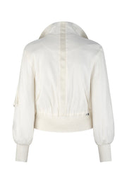 Melbourne Bomber Jacket - White