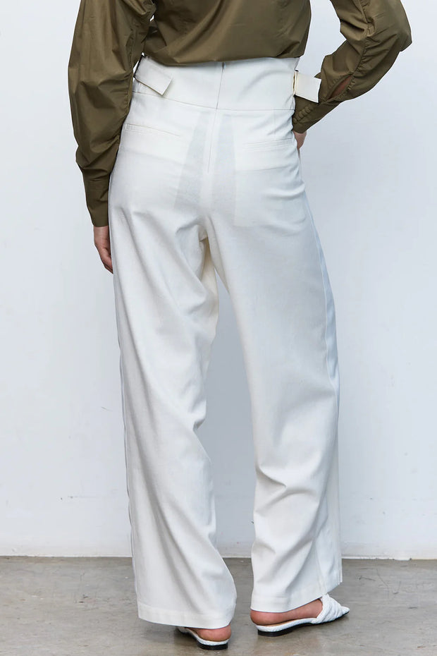 St Tropez Pant - White