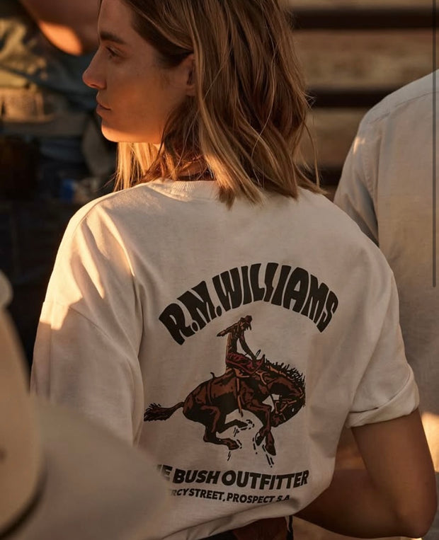 R.M.Willams Cloudbuster White T shirt