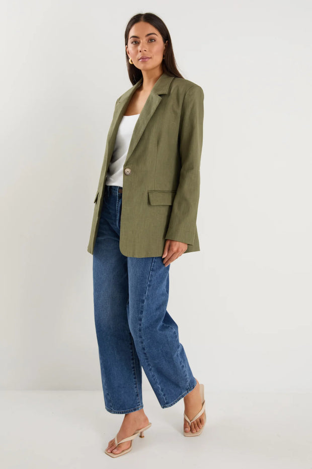 Dock Blazer in  Khaki