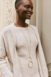 Merano Knit Dress - Flax