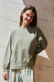 Indi & Cold  Organic Cotton Sweatshirt Green