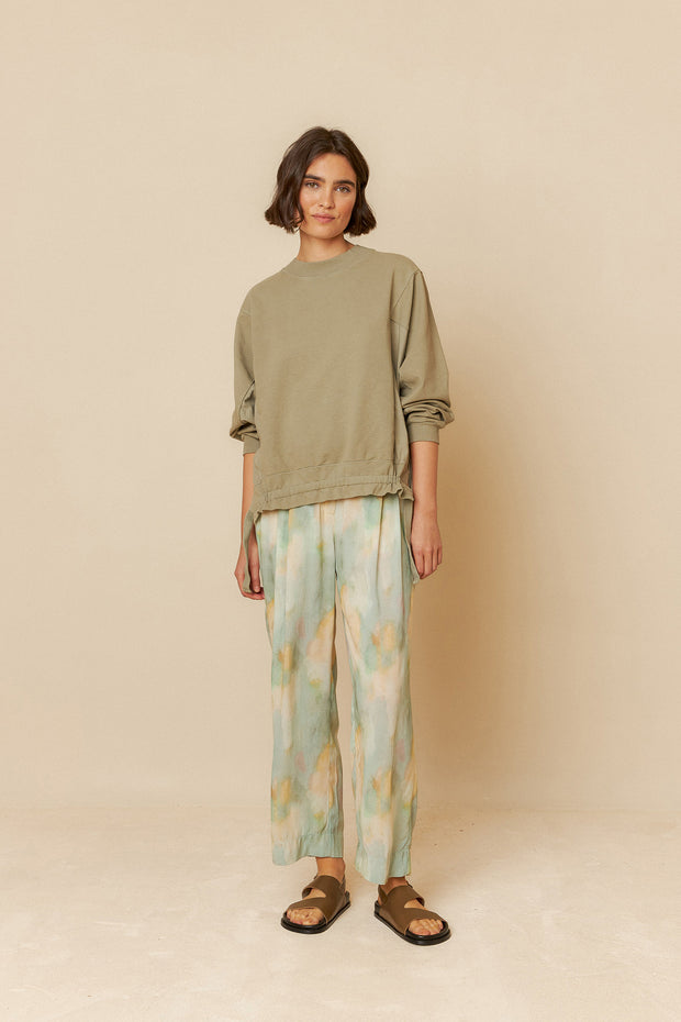 Indi & Cold  Organic Cotton Sweatshirt Green