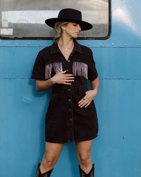 Trailblazer Longhorn Necklace Sterling Silver