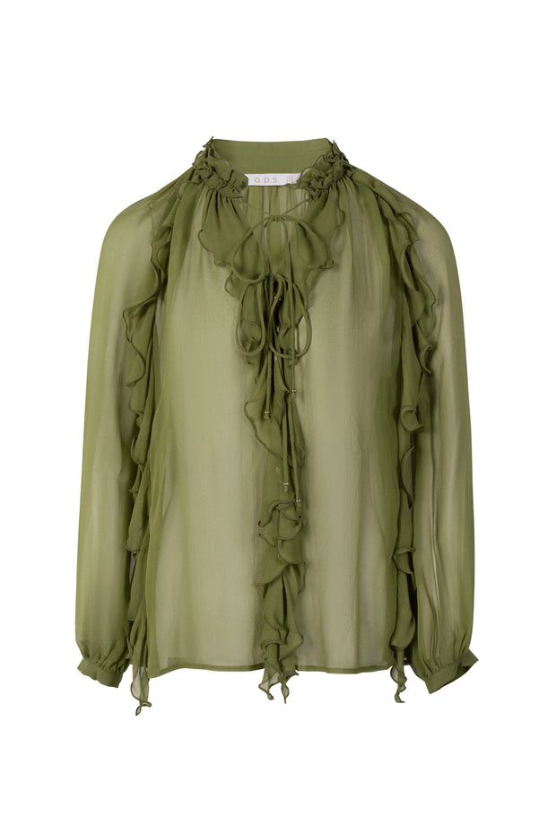 GDS ARABELLA BLOUSE in Khaki