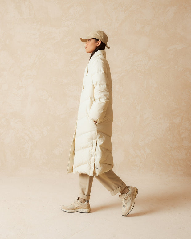 Indi & Cold Maxi Padded Coat Tan  F710