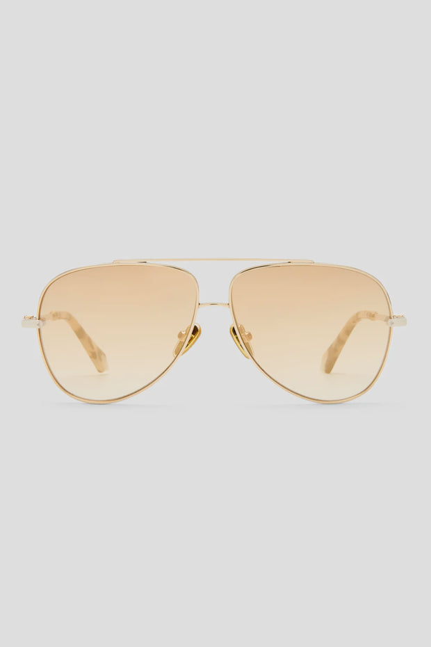 Camilla The Voyage Gold/Natural Tort Sunglasses
