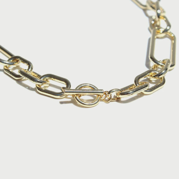 Chain Link Glamour Necklace