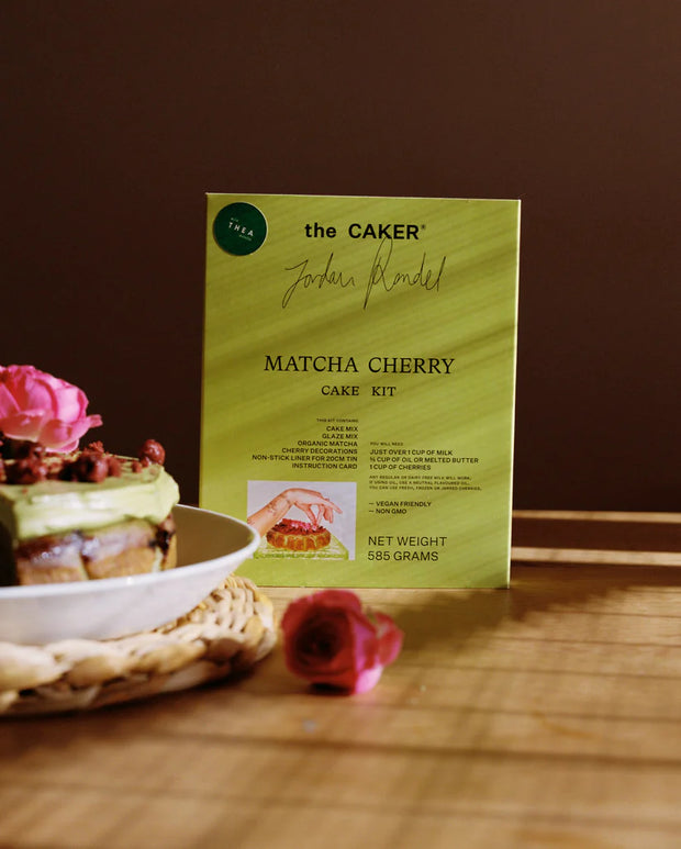 Matcha Cherry Cake Kit