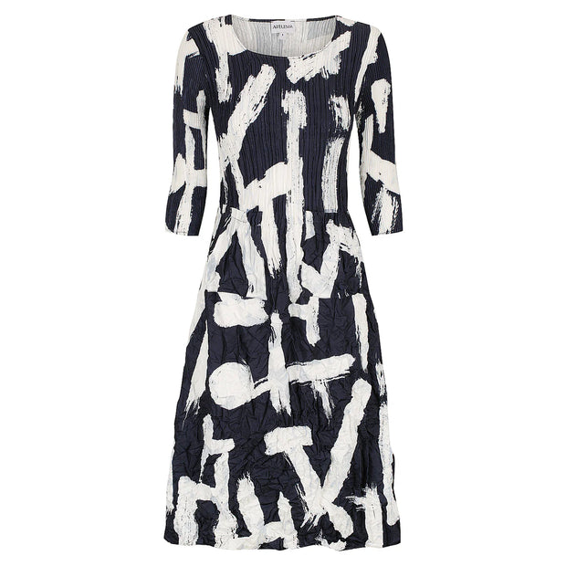Alquema Indigo Noise Smash Dress