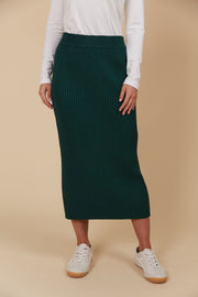 Juno Knit Skirt - Onyx