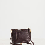 JuJu Tumbled Large Essential Pouch  Chocolate