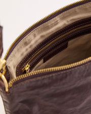 JuJu Tumbled Large Essential Pouch  Chocolate
