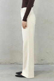 Josefina Denim Pant - Cream