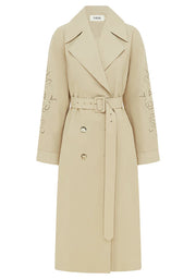 Louise Embroidery Trench