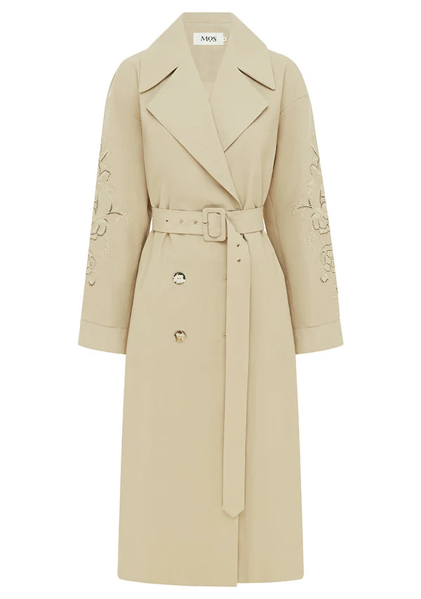 Louise Embroidery Trench