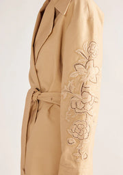 Louise Embroidery Trench