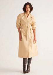 Louise Embroidery Trench