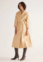 Louise Embroidery Trench