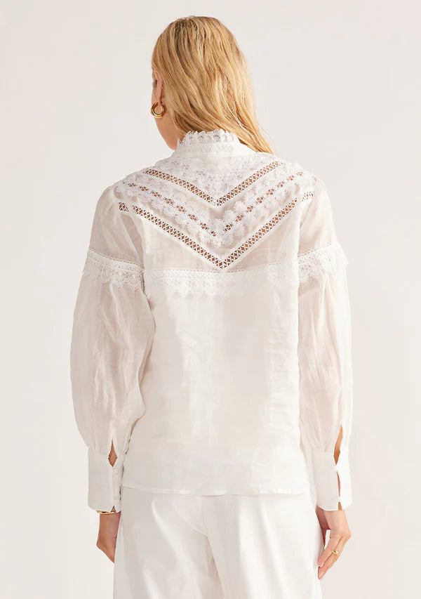 Elena Blouse - Ivory