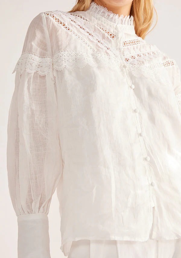 Elena Blouse - Ivory