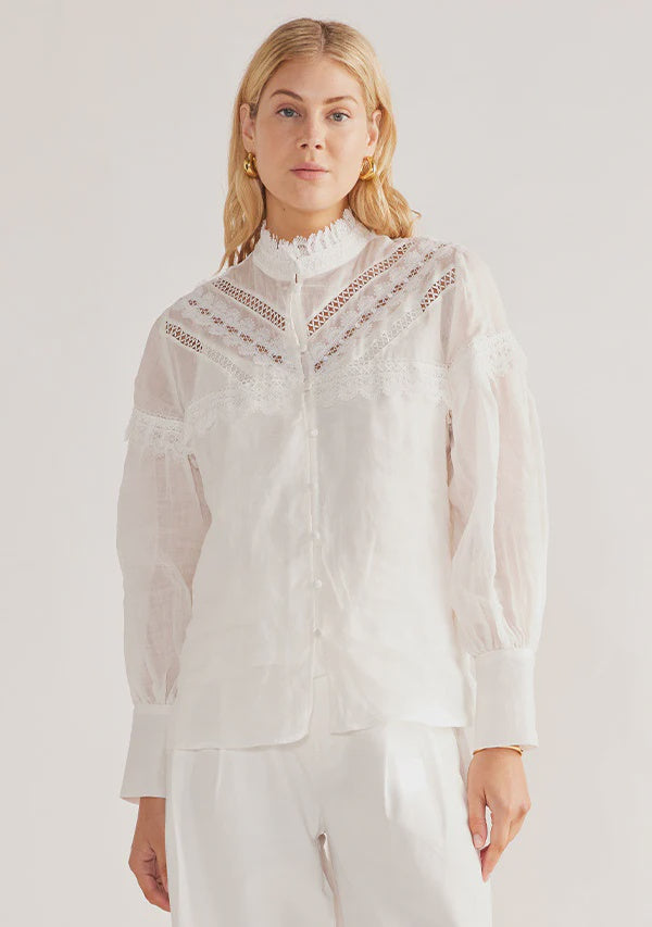 Elena Blouse - Ivory