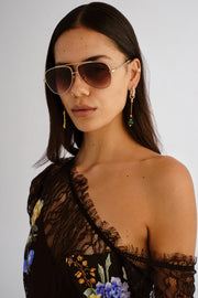 Camilla The Voyage Gold/Nude Sunglasses