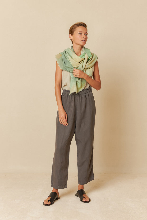 Indi & Cold Water Colour Scarf RG763 Jade