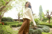Freya Wrap Skirt - Toffee
