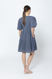 Revival Dress - Navy