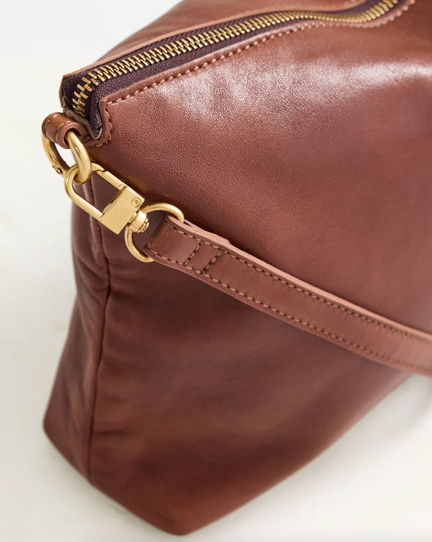 Augusta Crossbody - Cognac