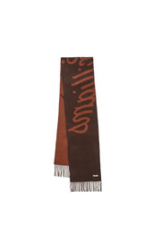 R.M.Willams Script Wool Scarf