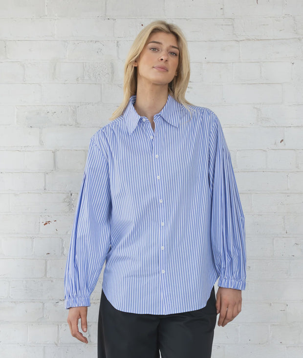 Dressed Studio Shirt - Blue Stripe