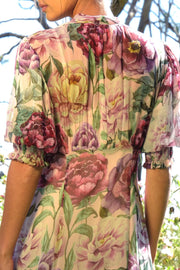 Good Tie For Now Dress - Peony Floral