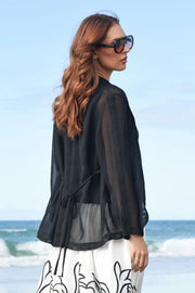 Trelise Cooper Tied With Me Blazer Black