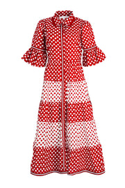 Trelise Cooper Flirty Shirty Dress Red/White Dress