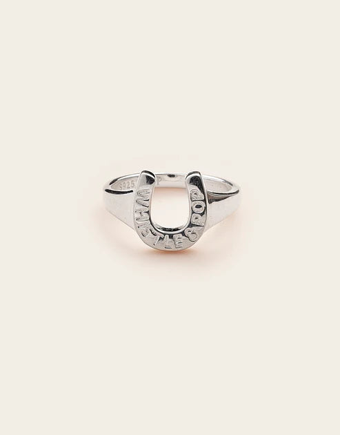 Whistle & Pop Trailblazer Trusty Steed Ring Sterling Silver