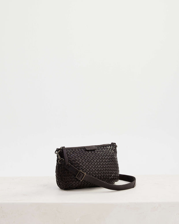 JuJu basque Crossbody Bag Chocolate