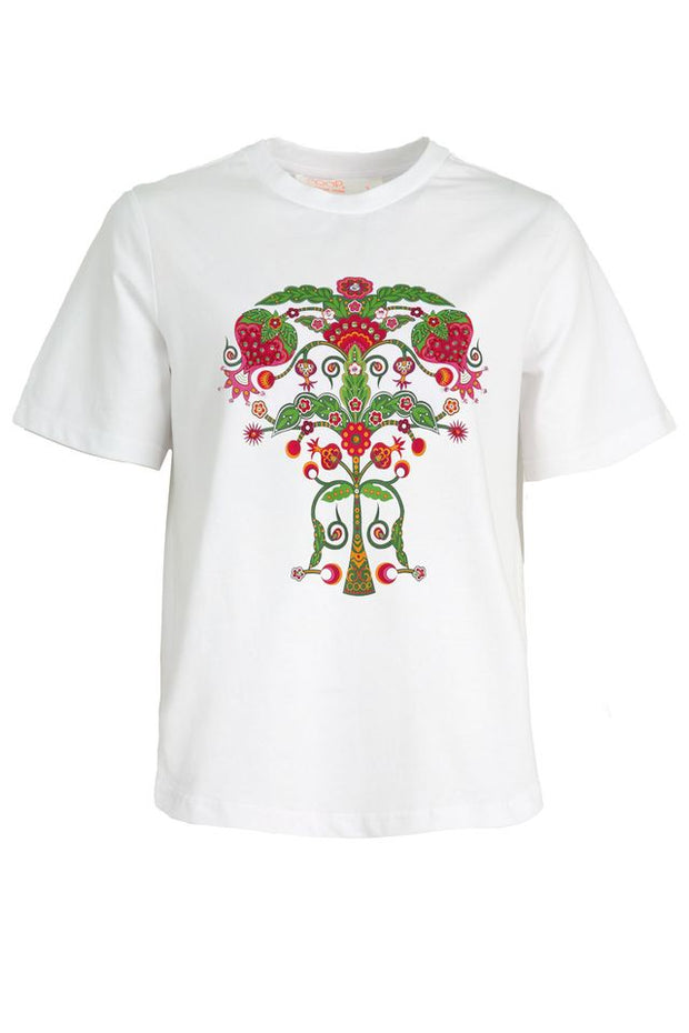 Coop Glam Berry T Shirt  White