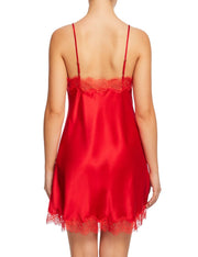 Silk Chemise in Red in the Scarlett Style