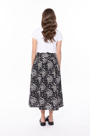 Liberating Skirt - White Poppy