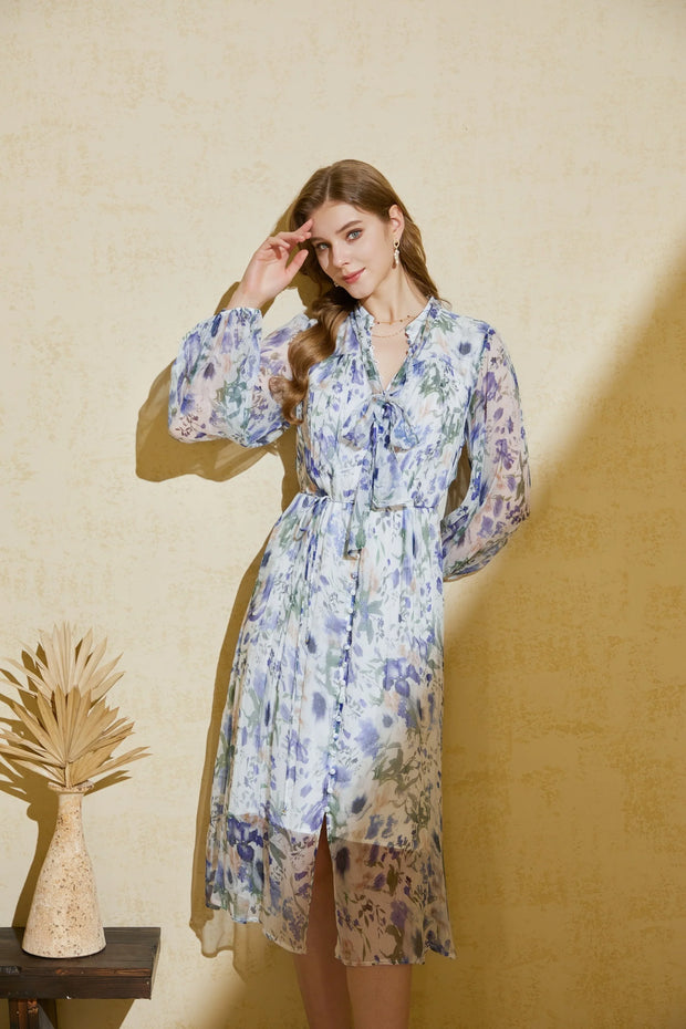 GDS ELLIOT SILK DRESS