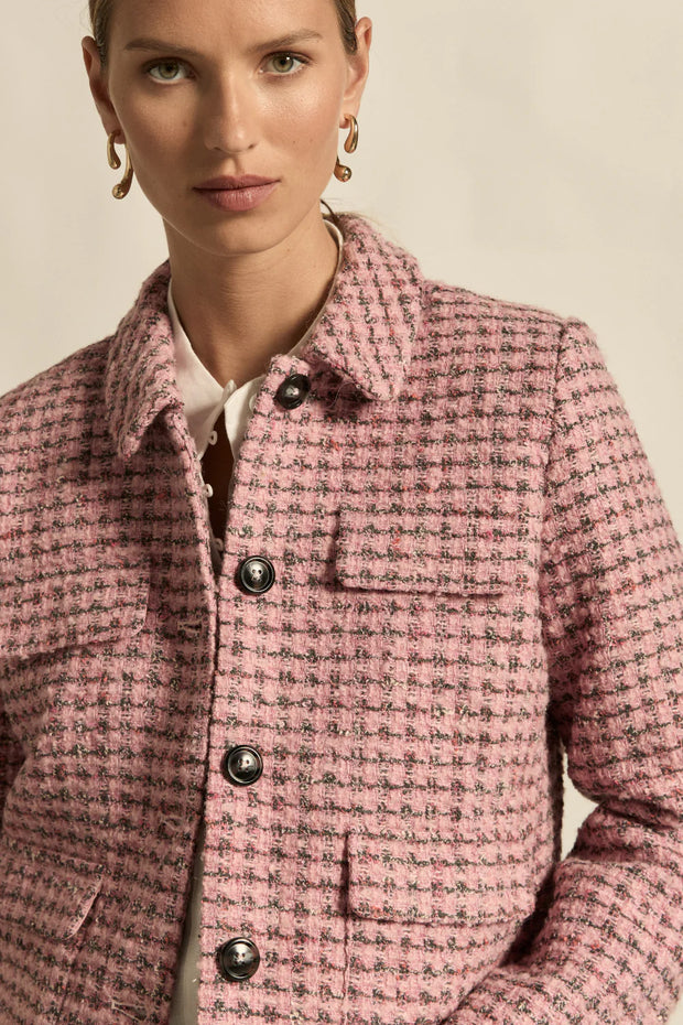 Adjoin Jacket - Rose Boucle