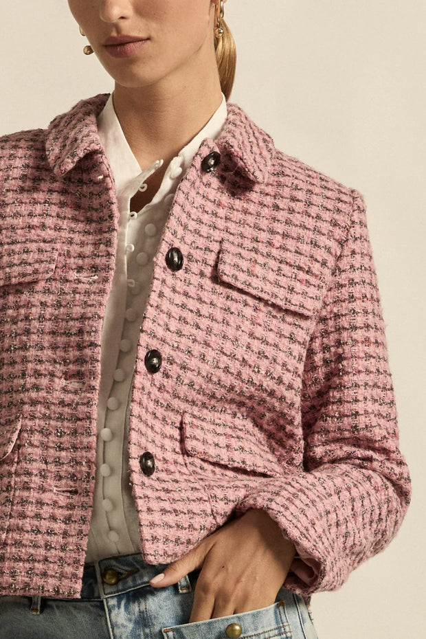 Adjoin Jacket - Rose Boucle