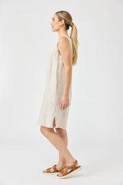 Studio Midi Dress in Tusk