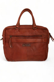 Laptop bag Love in Tan